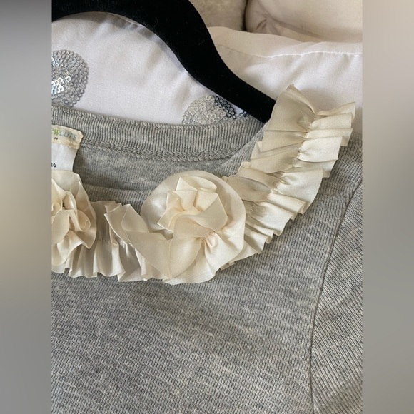 J CREW Girls Adorable Sweater Dress with Embellished Collar. - Picture 4 of 4